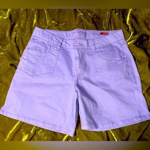 EUC - Arizona Jeans - purple shorts size 16 1/2